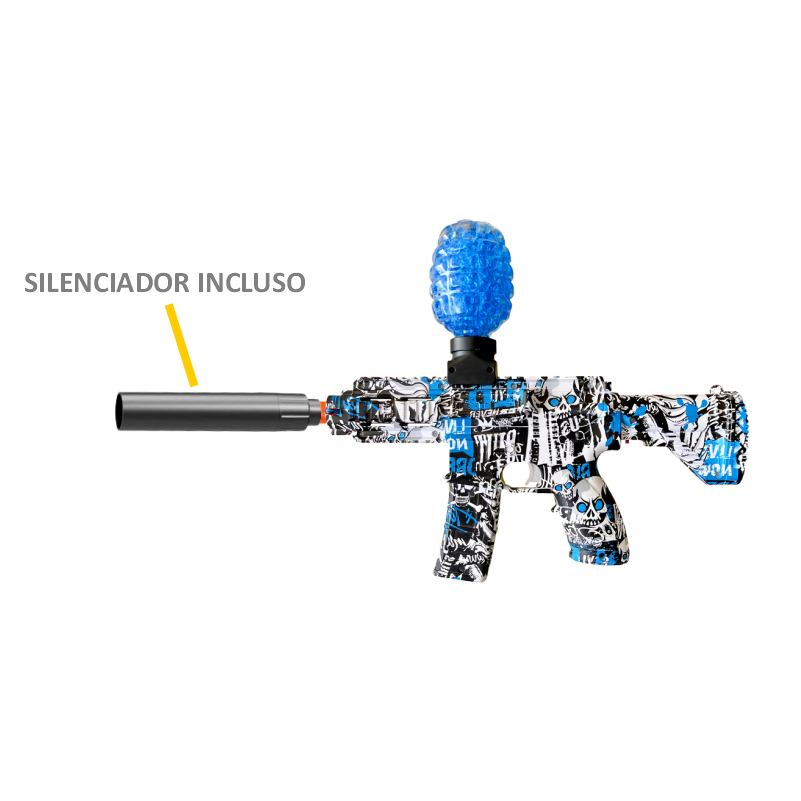 Kit 2 Lançadores M4 + Alvo Automático