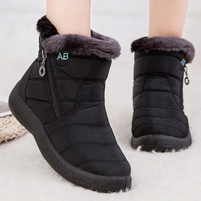 Bota Impermeável Feminina com Zíper de Luxo - Outono/Inverno - LuxBoots