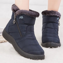 Bota Impermeável Feminina com Zíper de Luxo - Outono/Inverno - LuxBoots