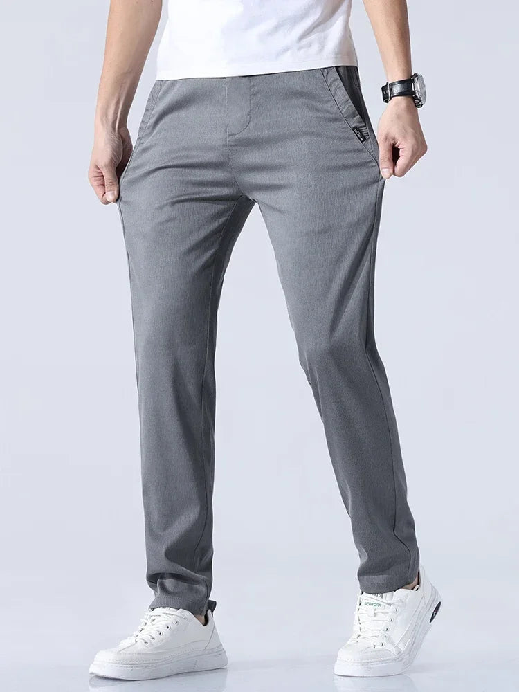 Calça Casual Masculina Esportiva - Elástica e Elegante - LyocellFlex