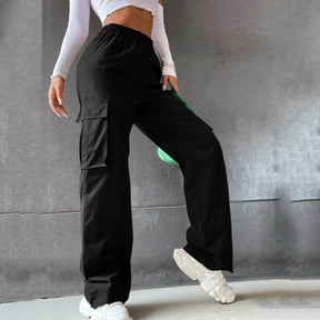 Calça Feminina Elástica de Cintura Alta - Para um Estilo Confortável e Elegante - FlexFit Comfort