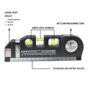 Nível Laser Profissional, Alta Precisão e Alcance para Medições Exatas - PrecisionLevel