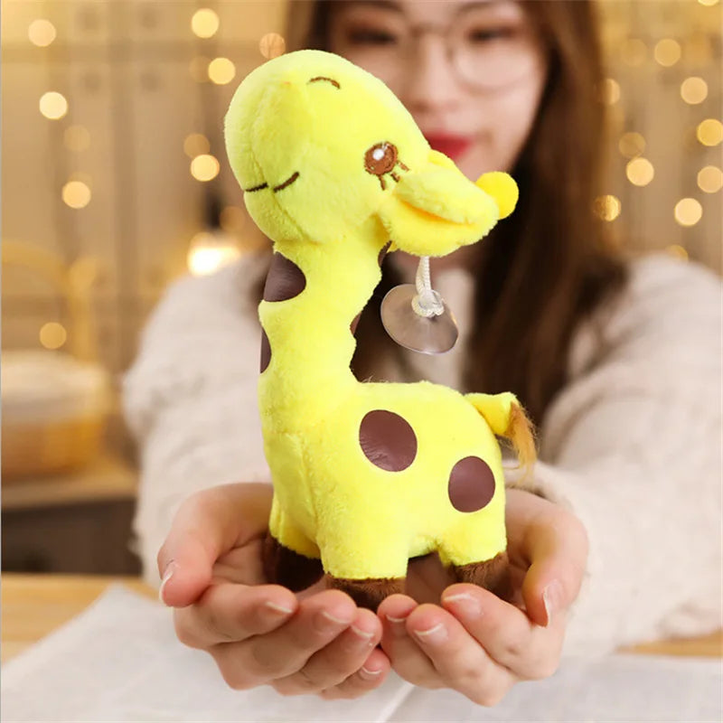 Girafa de Pelúcia Kawaii - Boneca de Desenho Animado Fofa