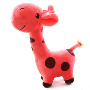 Girafa de Pelúcia Kawaii - Boneca de Desenho Animado Fofa