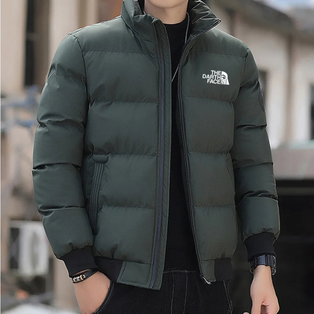 Jaqueta Masculina Puffer Impermeável e À Prova de Vento - REF050