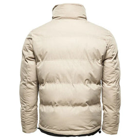 Jaqueta Masculina Puffer Térmica Com Gola Alta Forrada - REF019