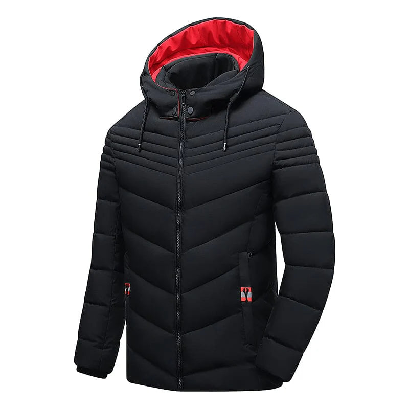 Jaqueta Masculina Puffer de Inverno Suporta Até -10ºC - REF012