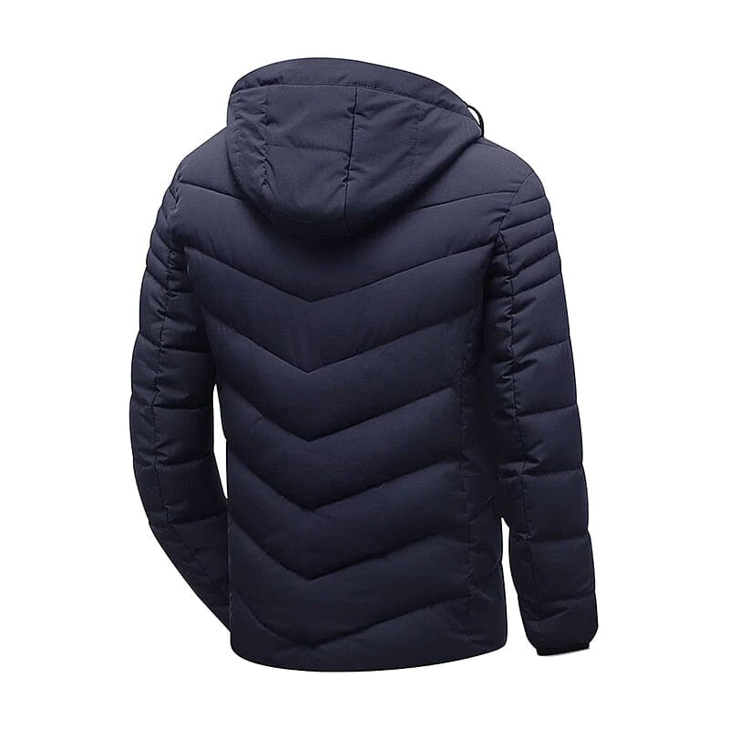 Jaqueta Masculina Puffer de Inverno Suporta Até -10ºC - REF012