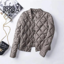 Jaqueta Feminina Puffer Matelassê de Inverno - REF037