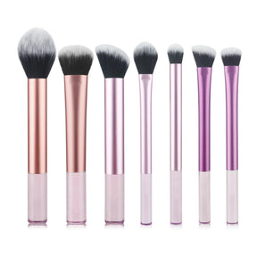 Professional Makeup Brush Set - 7 Pincéis de Beleza