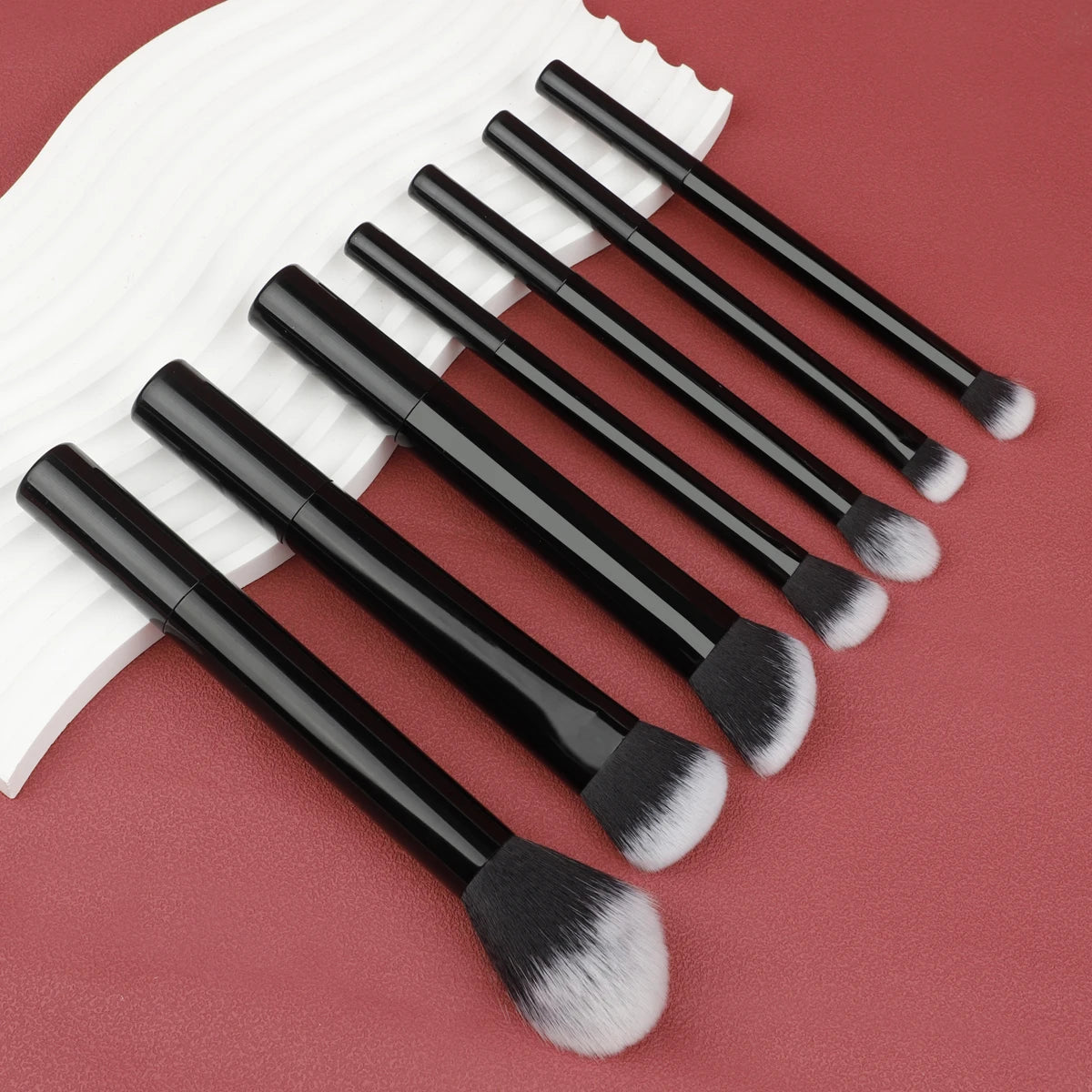 Professional Makeup Brush Set - 7 Pincéis de Beleza