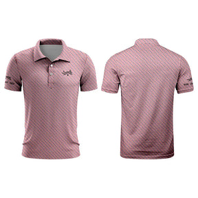 Camisa Gola Polo Listrada Moda Vintage Casual Camisa Masculina