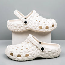 Sandália Crocs Design Texturizado Confortável Com Arco de Apoio