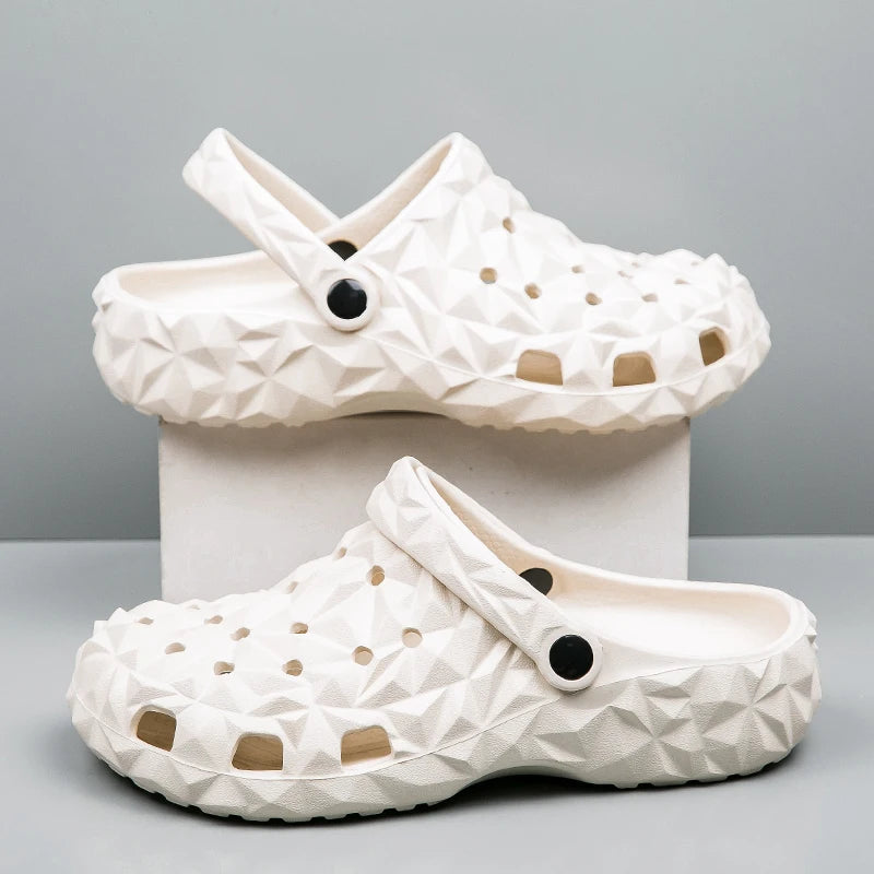 Sandália Crocs Design Texturizado Confortável Com Arco de Apoio