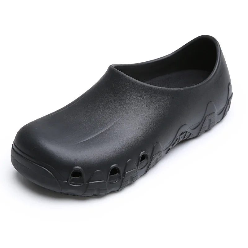 Sandália Crocs Unissex Design Fechado Com Furos Nas Laterais Moda Respirável De Qualidade