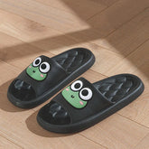 Sandália Crocs Confortável Antiderrapante Estampa Sapo Desenho Animado Chinelo Doméstico