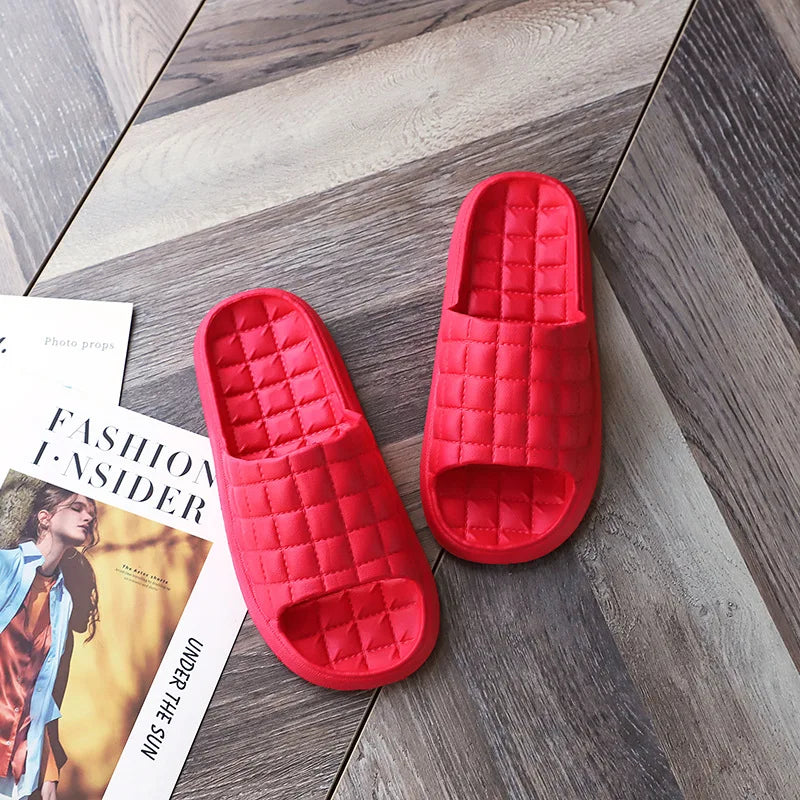 Sandália Crocs Unissex Confortável Design Quadriculado Chinelo Doméstico De Alta Qualidade