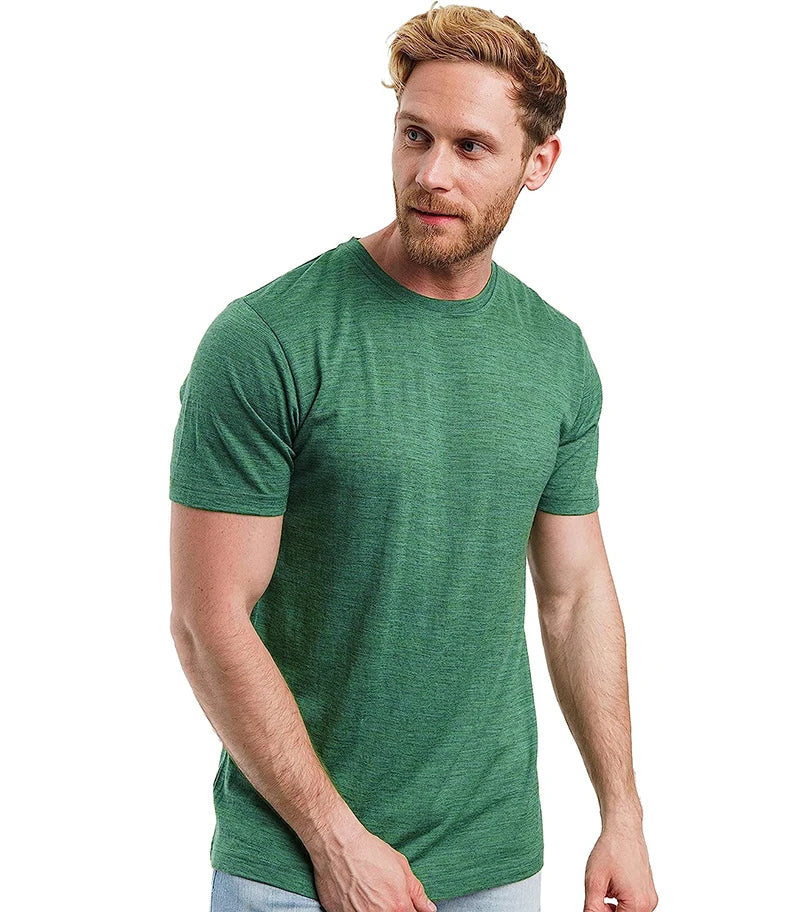 Camisa Masculina Moda Casual De Lã Confortável Anti-odor Material De Alta Qualidade