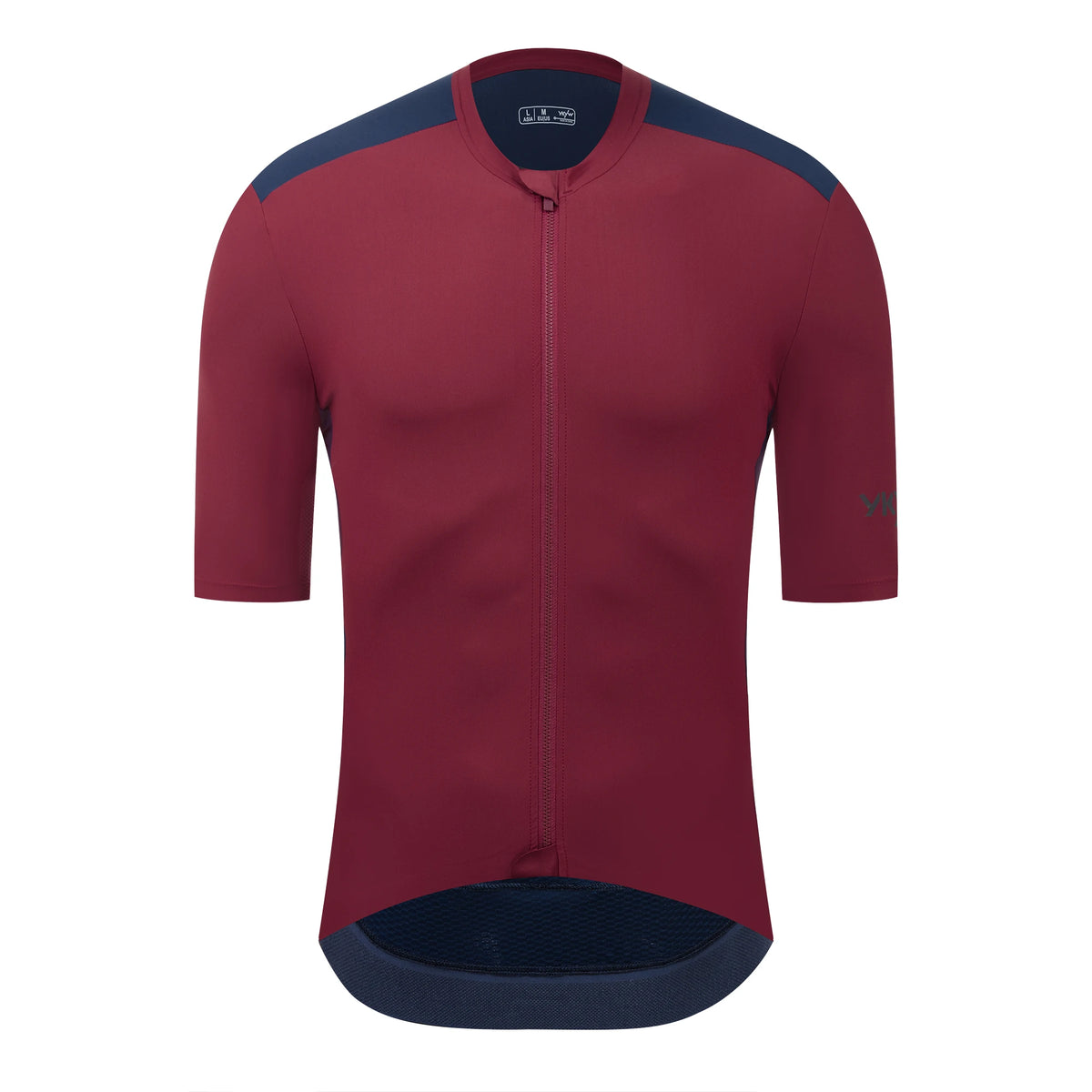 Camisa Masculina De Ciclista Gola redonda Com Zíper Camisa Confortável