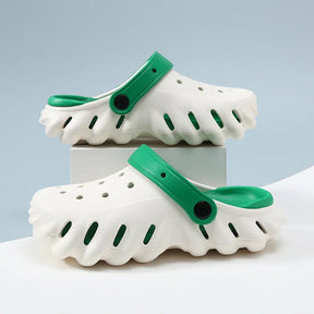 Sandália Crocs Masculina Respirável Design Com Recortes