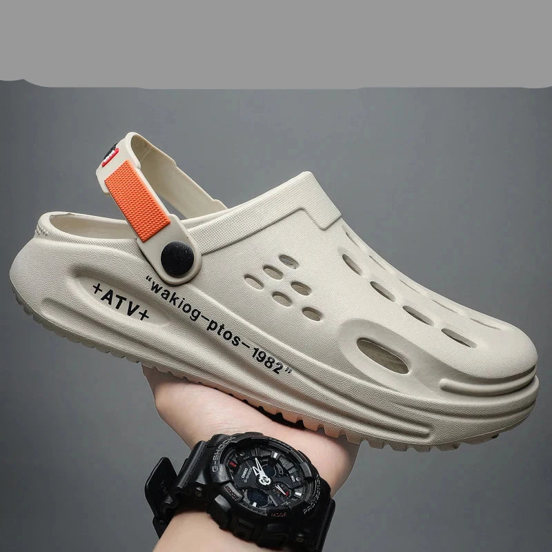 Sandália Crocs confortável Moda Casual Com Arco De Apoio