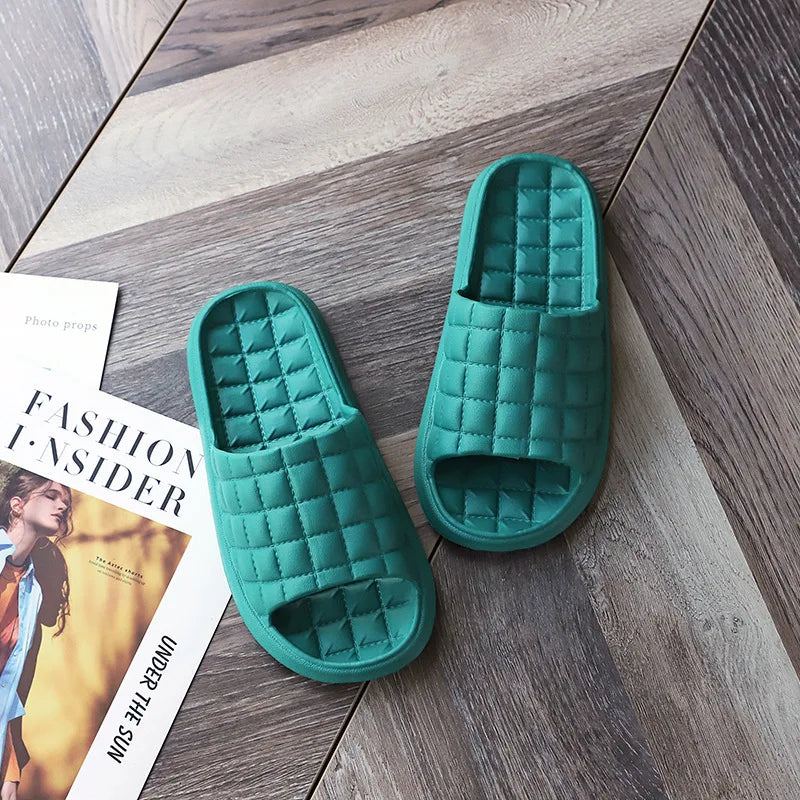 Sandália Crocs Unissex Confortável Design Quadriculado Chinelo Doméstico De Alta Qualidade