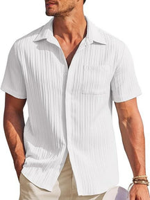 Camisa social Masculina De Botões Material De Alta Qualidade