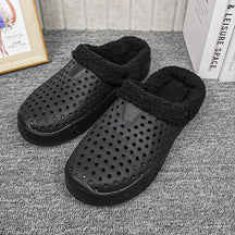 Sandália Crocs Masculina Antiderrapante De Eva Com Forro De Pelúcia