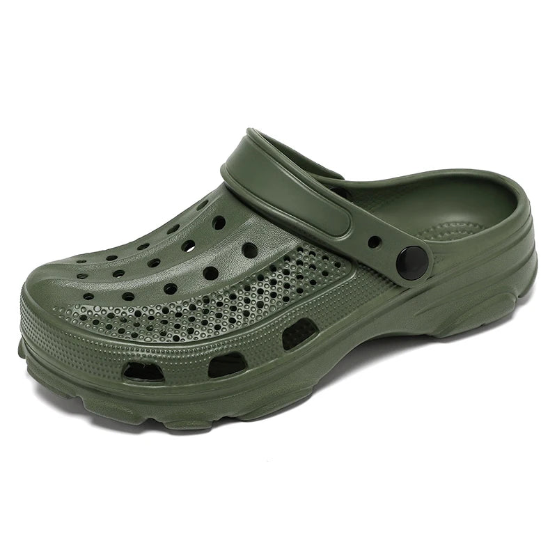 Sandália Crocs Moda Casual Básica Confortável Respirável