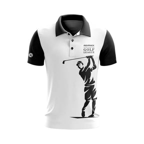 Camisa Gola Polo Masculina De Golff Estampada Camisa Confortável Moda Casual