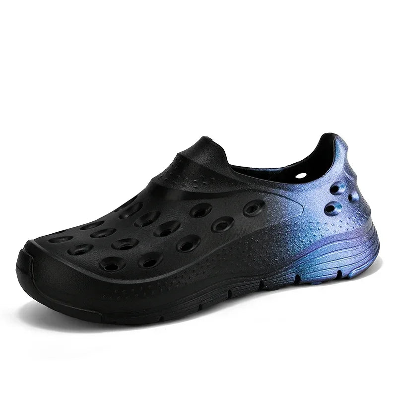 Sandália Crocs Masculina Confortável Desing Tênis Com Recortes